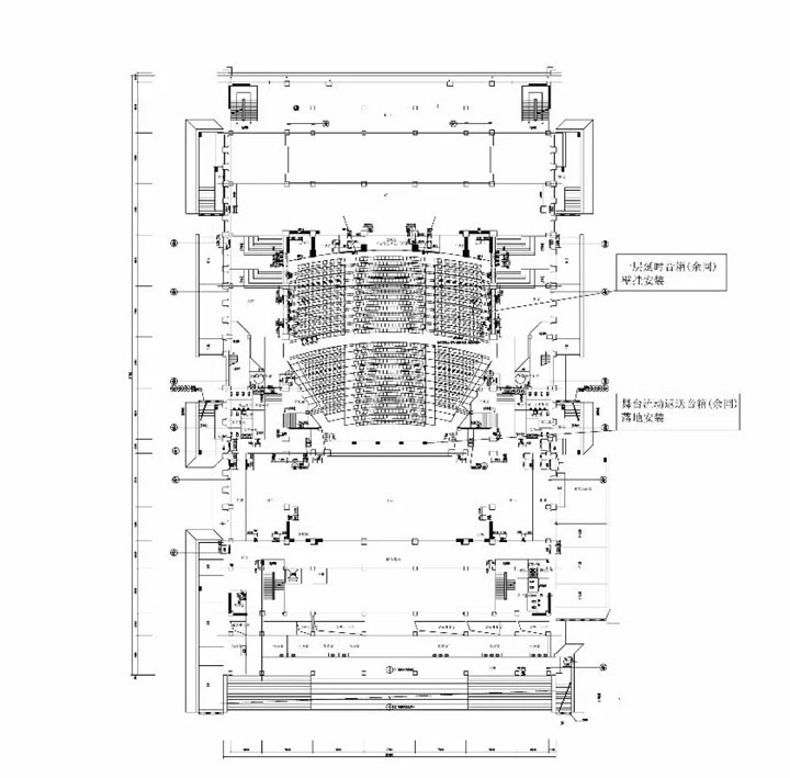 西安建筑科技大学礼堂设计图1