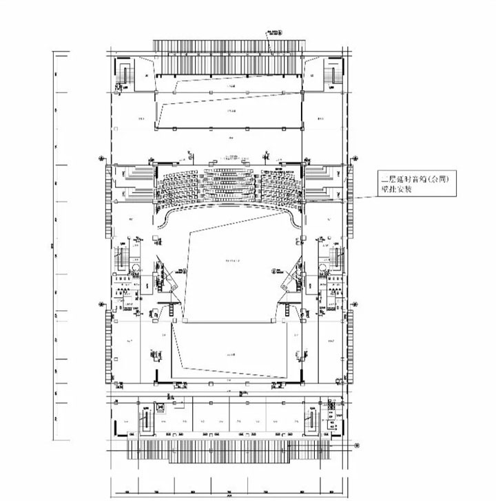 西安建筑科技大学礼堂设计图2