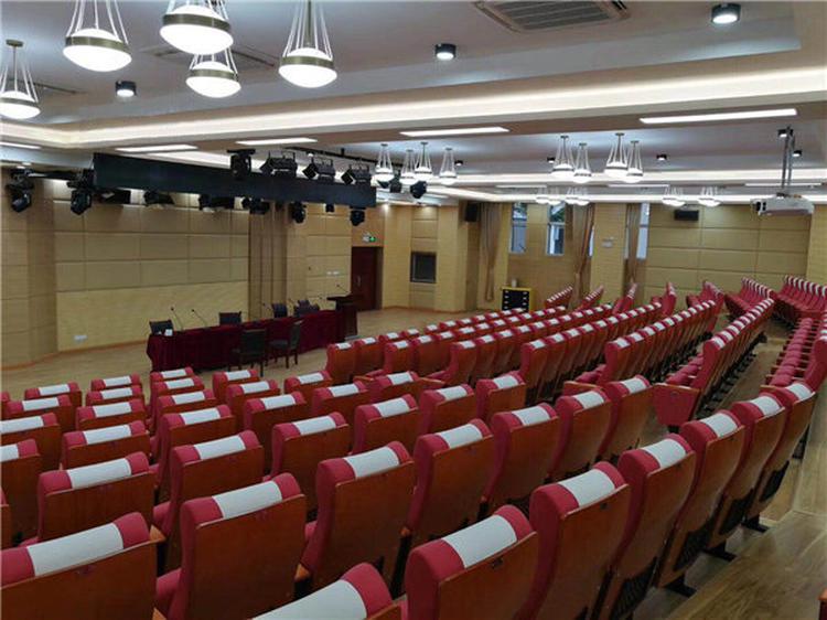 黑龙江大庆学校多功能报告厅软包吸音板声学工程