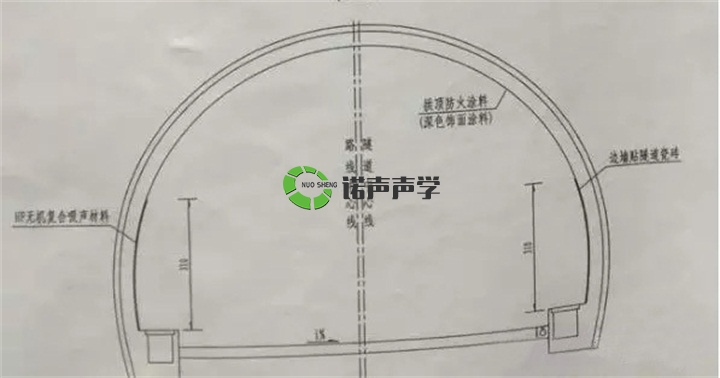 山西运城隧道平面图